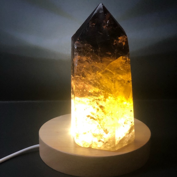 Citrine smoky quartz tower - Picture 1 of 6